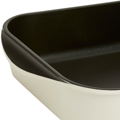 M&S Chef Cast Aluminium Roaster, Ivory