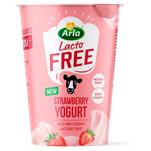 Arla Lactofree Strawberry Yogurt