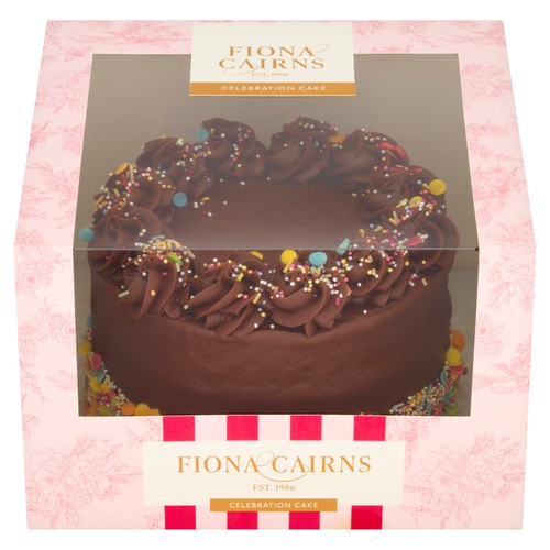 Fiona Cairns Rainbow Confetti Chocolate Cake (Serves 12)