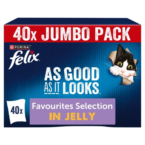 Felix As Good As it Looks Favourites Selection Wet Cat Food