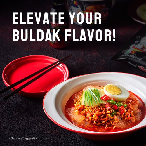 Buldak Hot Chicken Flavour Ramen Original Flavour Instant Noodles Multipack