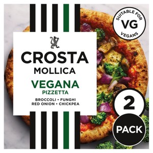 Crosta Mollica Sourdough Pizza Base with Tomato Sauce 2 Pack 540g