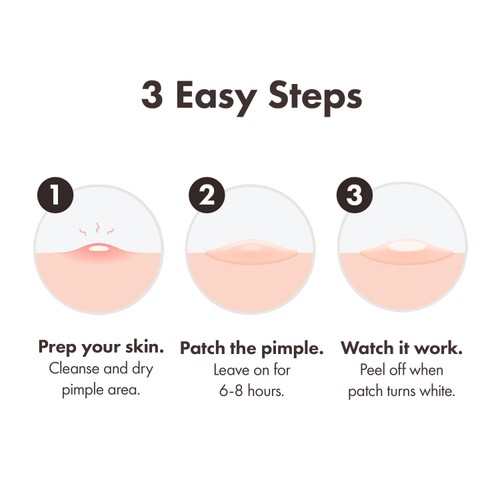 Hero Mighty Pimple Patches Invisible 24