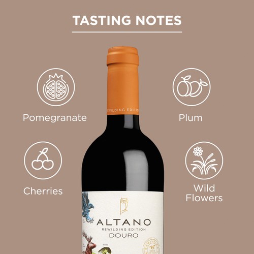 Altano Douro Rewilding red