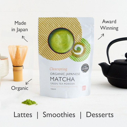Clearspring Organic Premium Matcha Green Tea Powder