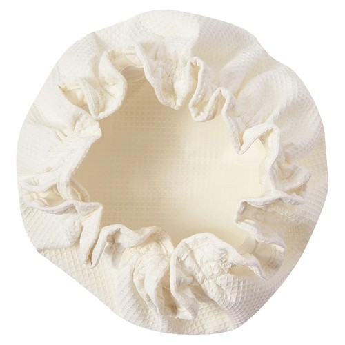 M&S Organic Cotton Shower Cap, White