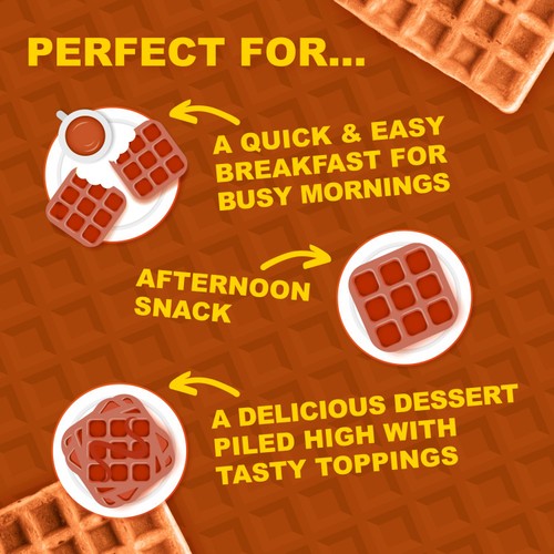 McVitie's Toasting Waffles Chocolate Flavour Multipack