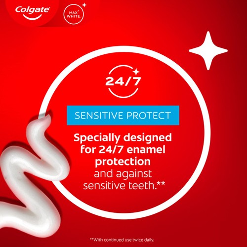 Colgate Max White Clinical Sensitive Teeth Whitening Toothpaste 75ml