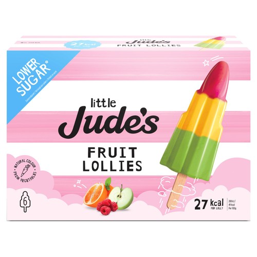Little Jude's Fruit Rocket Lollies
