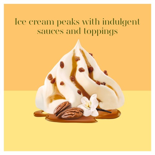 Carte D'Or Mini Indulgence Vanilla Caramel Pecan Ice Cream Tub Dessert