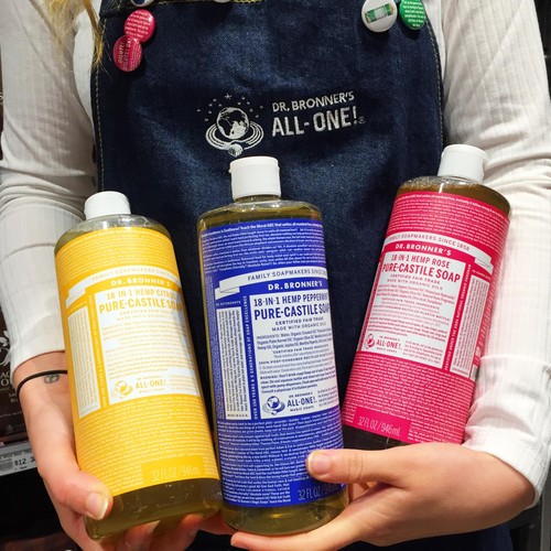 Dr Bronner's Peppermint Organic All-One Magic Soap