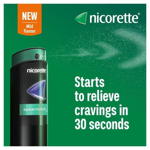 Nicorette Quickmist Spearmint Mouthspray Duo Pack, Quit Vaping Aid