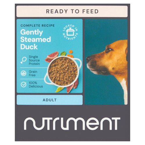 Nutriment Gently Steamed Recipe Duck for Dogs