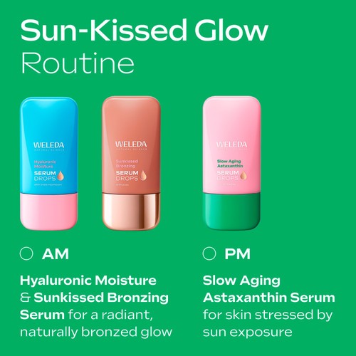 Weleda Sunkissed Bronzing Serum Booster Drops