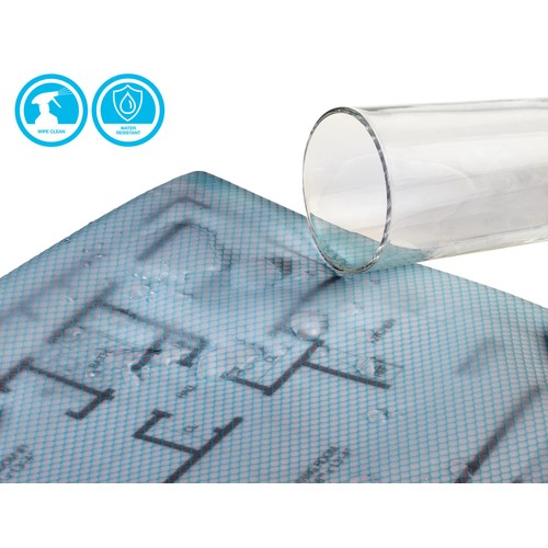 Snopake A5 EVA Blue Mesh Zip Bag