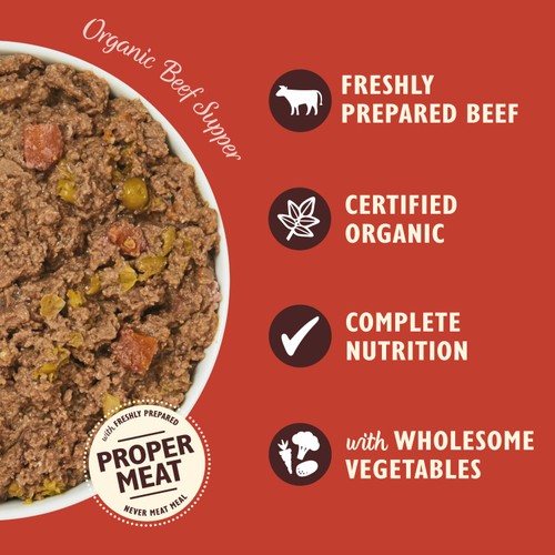 Lily's Kitchen Organic Beef & Spelt Supper for Dogs