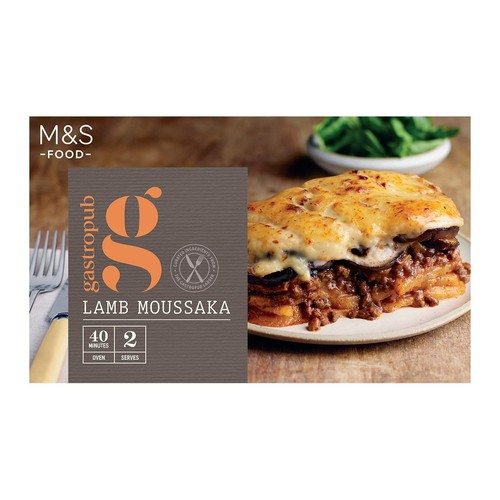 M&S Gastropub Lamb Moussaka Main for Two