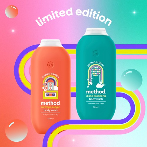 Method Disco Dreaming Body Wash