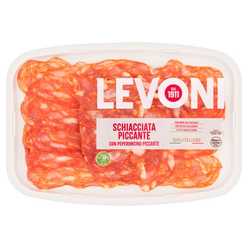 Levoni Schiacciata Piccante Salami