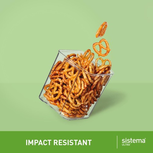 Sistema Ultra Tritan Pantry Container 460ml Airtight Storage