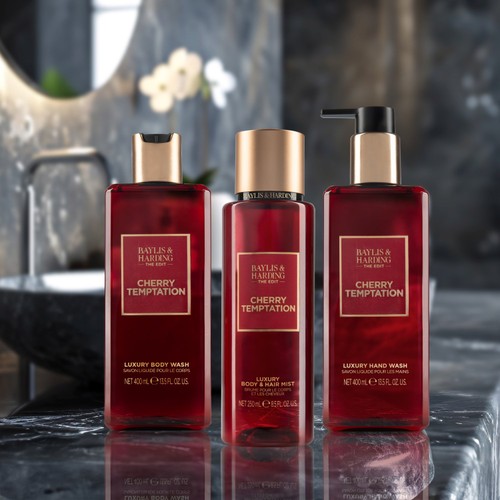 Baylis & Harding The EDIT Cherry Temptation Body & Hair Mist