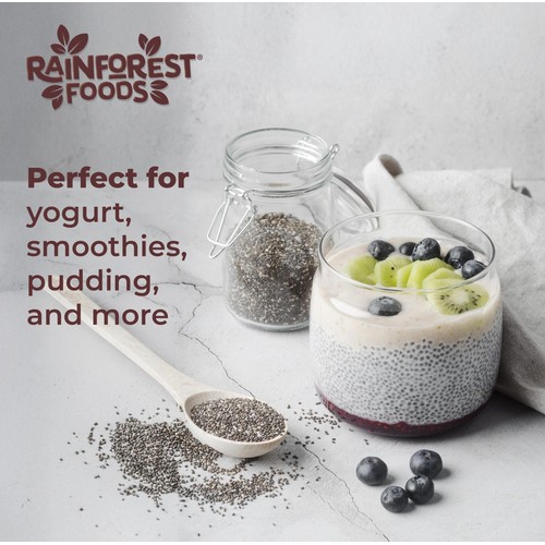Rainforest Foods Organic Chia Seeds