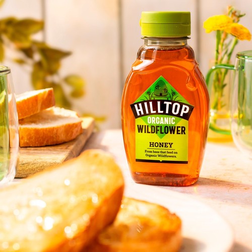 Hilltop Honey Organic Wildflower Squeezy