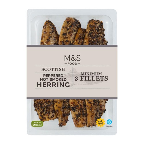 M&S Scottish Peppered Hot Smoked Herring