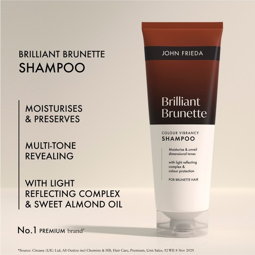 John Frieda Brilliant Brunette Colour Vibrancy Shampoo