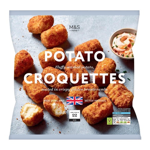 M&S Potato Croquettes Frozen