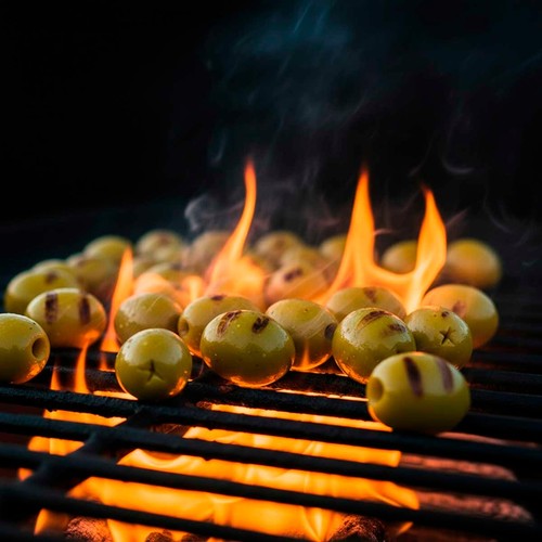 Serious Pig Flame Grilled Olives
