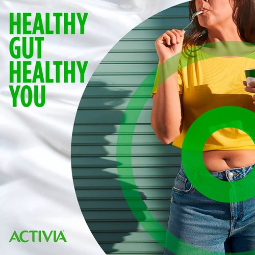 Activia Fusions Blueberry Acai Gut Health Fruit Yoghurt Multipack