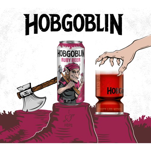 Hobgoblin Ruby Ale Beer Pint Cans