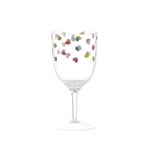 Beau & Elliot Mini Confetti Decorated Wine Glass