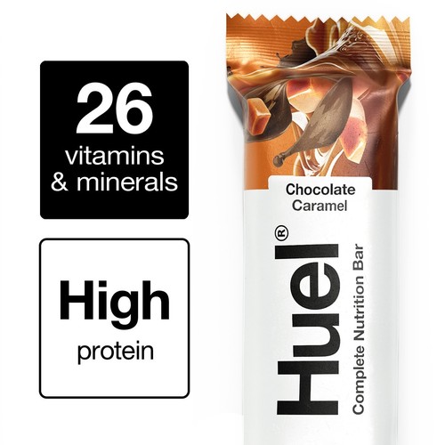 Huel Chocolate Caramel High Protein Complete Nutrition Bar