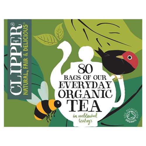  Clipper Organic Everyday 80 Tea Bags