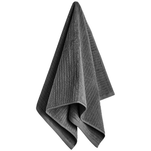 M&S Cotton Quick Dry, Face Towels, Charcoal