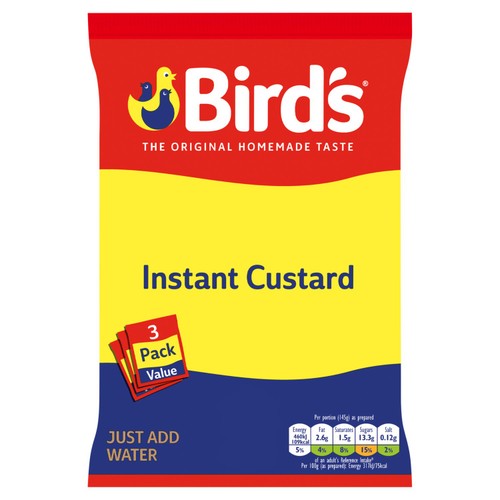 Bird's Instant Custard Powder Sachets