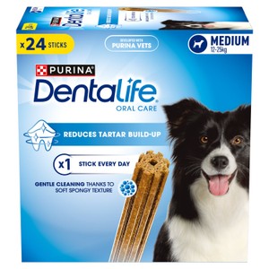 DENTALIFE Medium Dental Chicken Dog Chews 24 Sticks