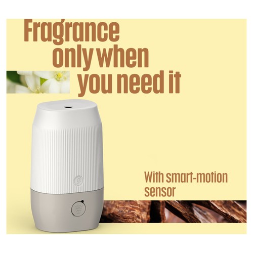 Glade ONE Sense & Spray Holder & Refill, Sandalwood & Jasmine Air Freshener