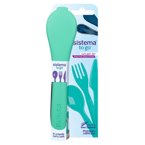 Sistema To Go Cutlery Travel Set Portable Reusable Utensils