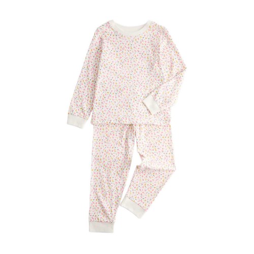 M&S Ditsy Floral Core Essential PJ, 2-3 Y, Pink Mix