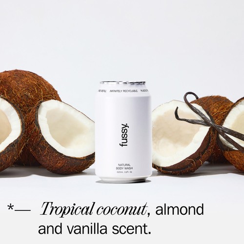 Fussy Natural Body Wash Refill Coconut Milk