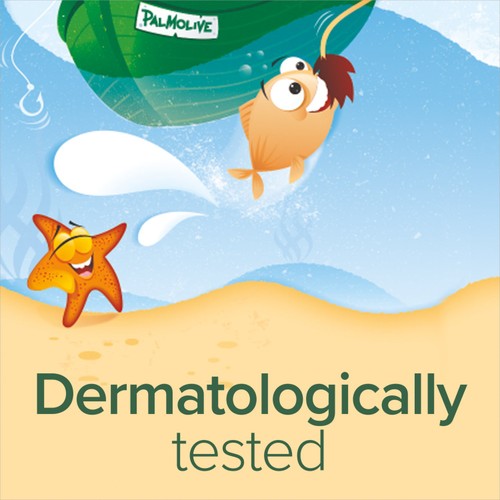 Palmolive Naturals Kids Vegan Bubble Bath Body Wash & Shower Gel Pump
