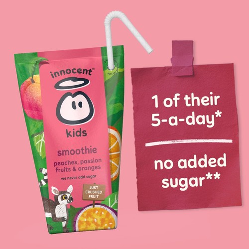 Innocent Kids Peaches, Passion Fruits & Oranges Smoothies