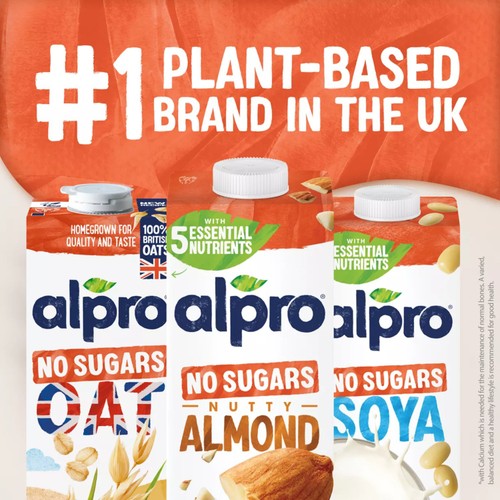 Alpro Oat No Sugar Long Life Dairy Free Drink