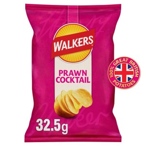 Walkers Quavers Prawn Cocktail Snacks Crisps