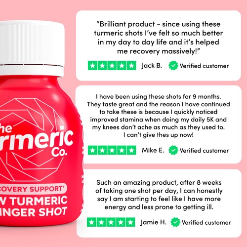 The Turmeric Co. Raw Turmeric & Ginger Shot