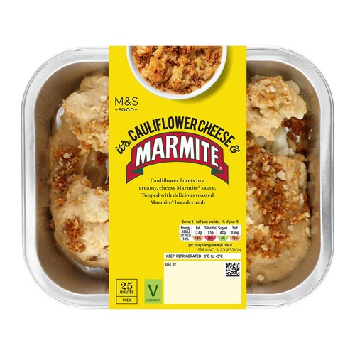 M&S it's Cauliflower Cheese & Marmite