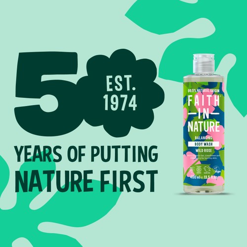 Faith in Nature Wild Rose Body Wash 